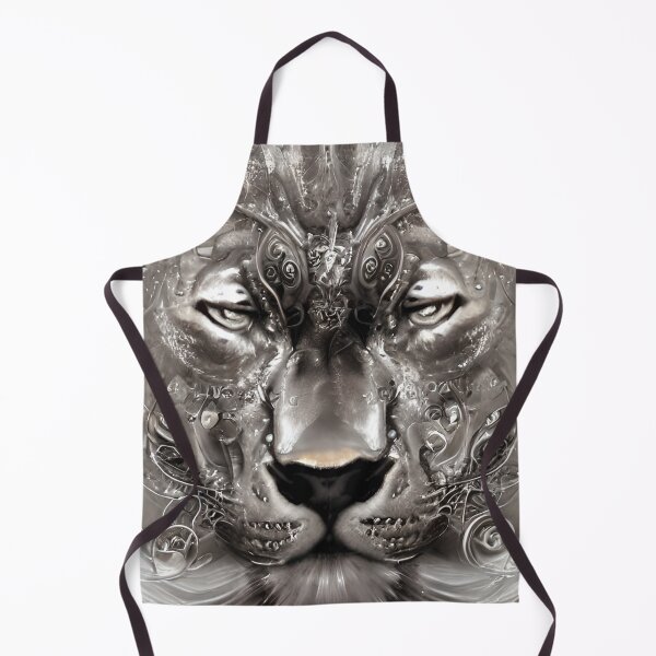 Item preview, Silver lion design designed and sold by Itzjustlife.