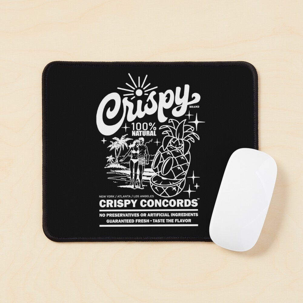 Crispy Concords Canned Crispy Concords, Merchandising Crispy Concords