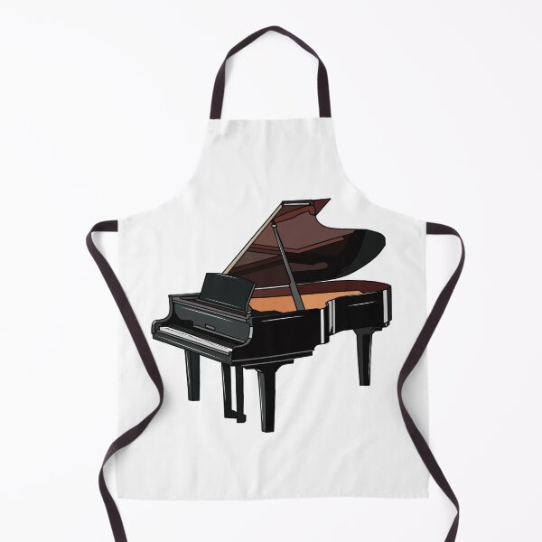 Item preview, Piano cartoon illustration designed and sold by Misscartoon.