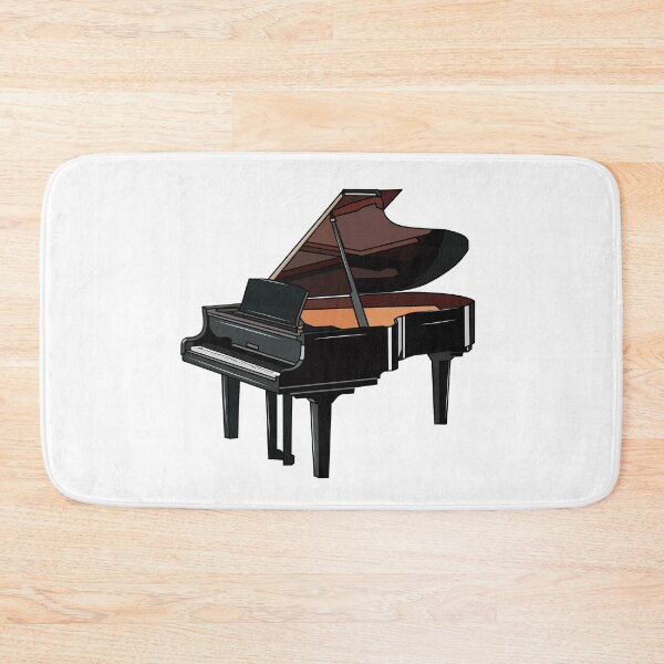 Item preview, Piano cartoon illustration designed and sold by Misscartoon.