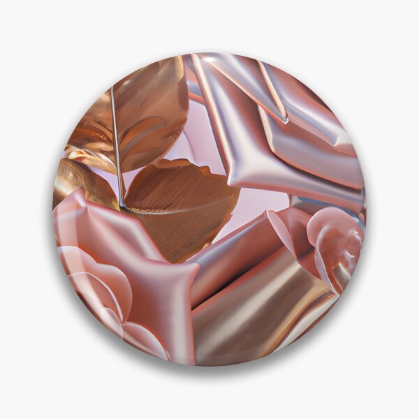 Item preview, Metallic pink gold roses designed and sold by Itzjustlife.