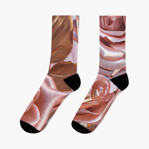 Item preview, Metallic pink gold roses designed and sold by Itzjustlife.