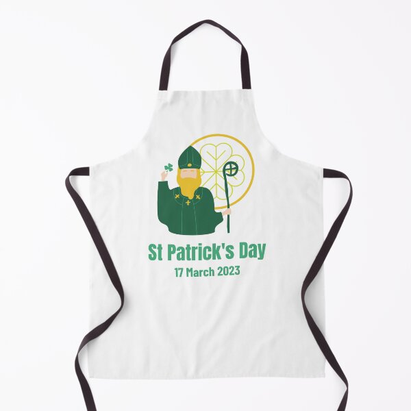 Item preview, St Patricks Day 17 March 2023 St Patrick Green Shamrock Staff Christian designed and sold by sharefaith.