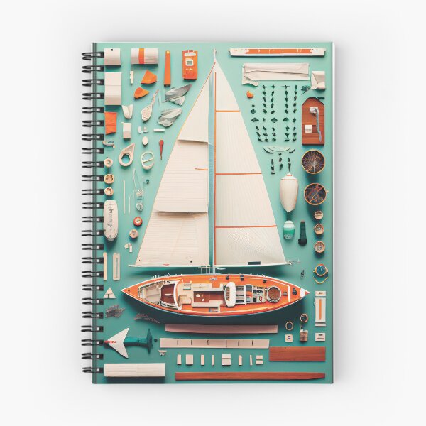 Item preview, Knolling Yacht Margaret designed and sold by Adwik.