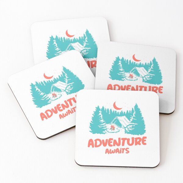 Item preview, Adventure Awaits : Camping designed and sold by crazydotdesigns.
