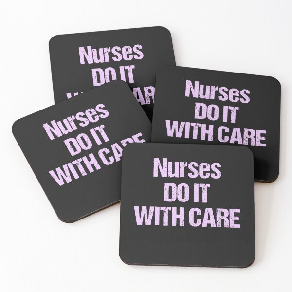 Item preview, nurses do it with care funny quote funny saying hospital healthcare designed and sold by STELATO.