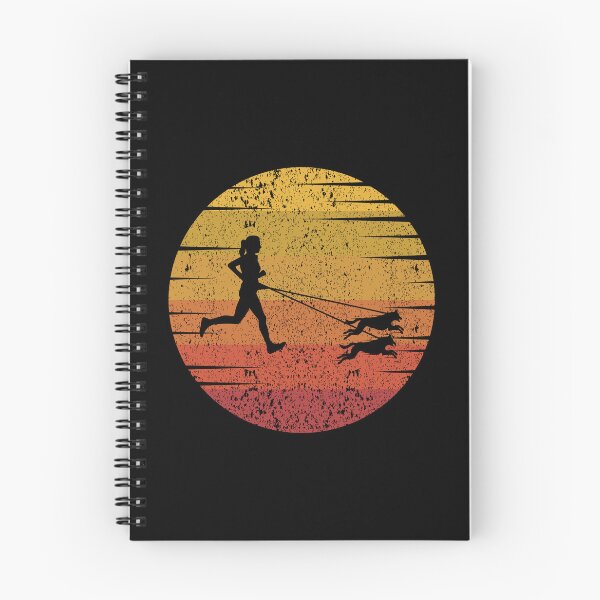 Item preview, Canicross Trail Running Dog Sport Outdoor Retro Vintage designed and sold by CuteDesigns1.