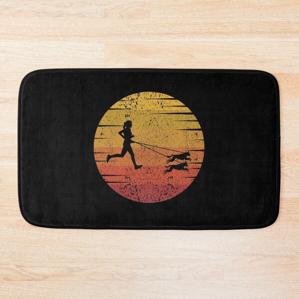 Item preview, Canicross Trail Running Dog Sport Outdoor Retro Vintage designed and sold by CuteDesigns1.