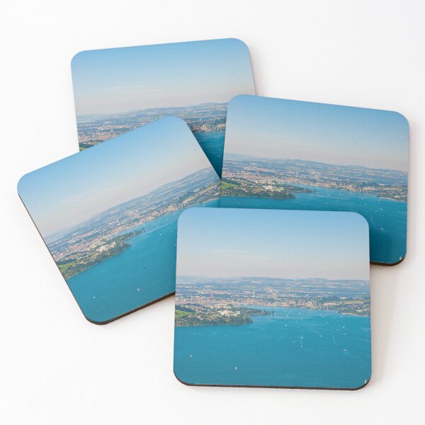 Item preview, Aerial View over City of Lucerne and Lake Lucerne and Mountain designed and sold by Mats Silvan.