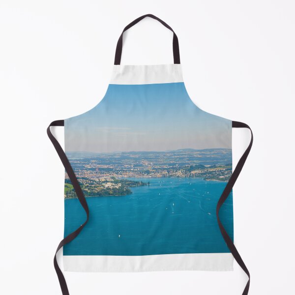 Item preview, Aerial View over City of Lucerne and Lake Lucerne and Mountain designed and sold by Mats Silvan.