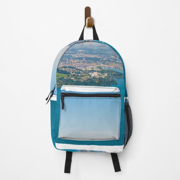 Item preview, Aerial View over City of Lucerne and Lake Lucerne and Mountain designed and sold by Mats Silvan.