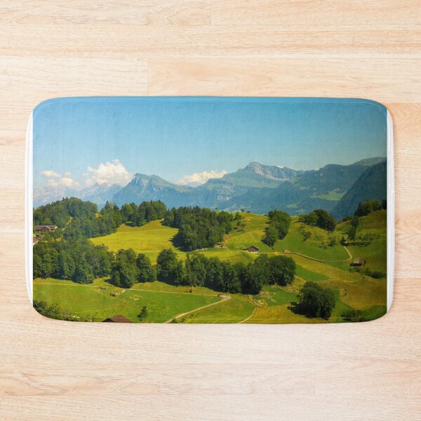 Item preview, Aerial View over Mountain Range with Clear Blue Sky designed and sold by Mats Silvan.
