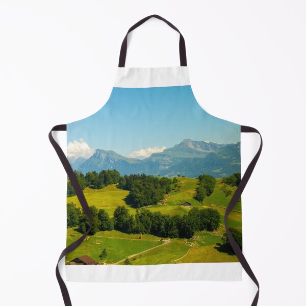 Item preview, Aerial View over Mountain Range with Clear Blue Sky designed and sold by Mats Silvan.