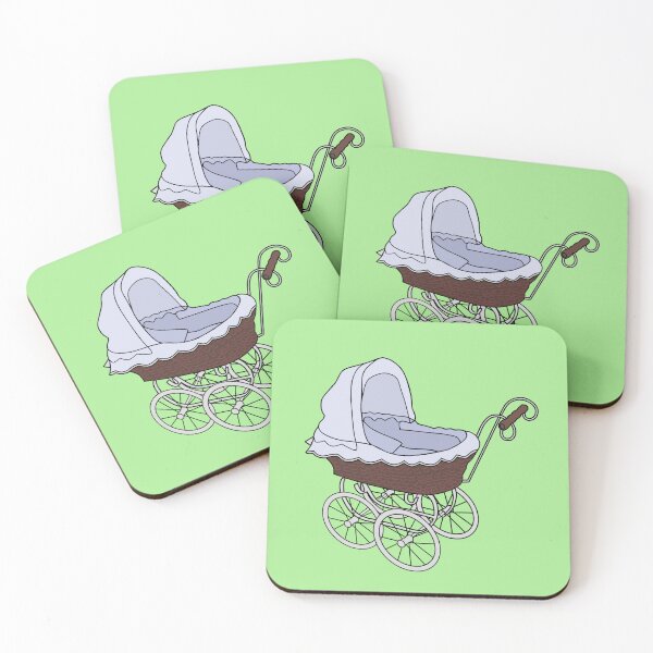 Item preview, Stroller cartoon illustration designed and sold by Misscartoon.