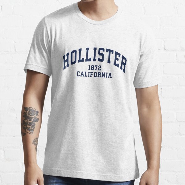 Hollister California CA vintage state Athletic Style T-Shirt