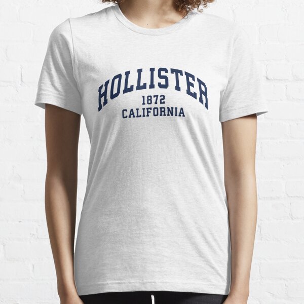 Hollister California Ca Vintage Sports Design Navy' Women's T-Shirt