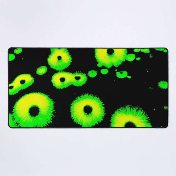 Item preview, Fluorescent Green Abstract Dandelions designed and sold by asurtiumgreen.