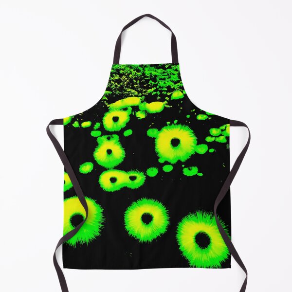 Item preview, Fluorescent Green Abstract Dandelions designed and sold by asurtiumgreen.
