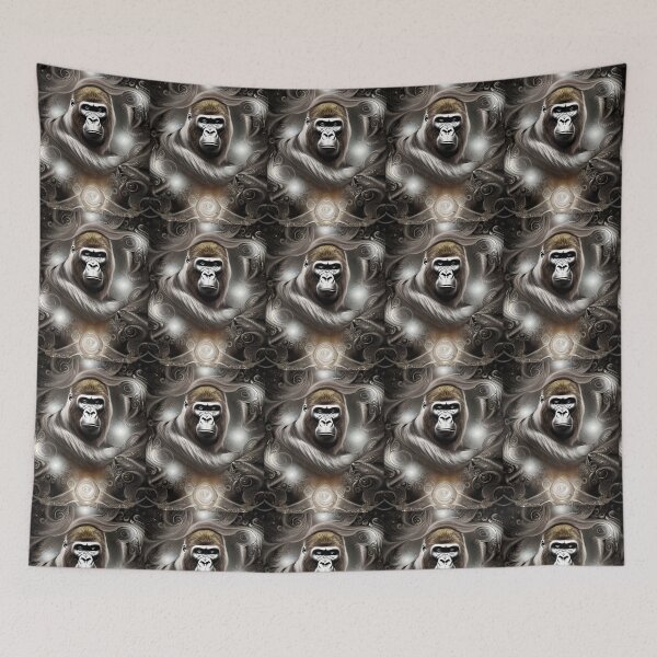 Item preview, Sprinkled brown Gorilla designed and sold by Itzjustlife.