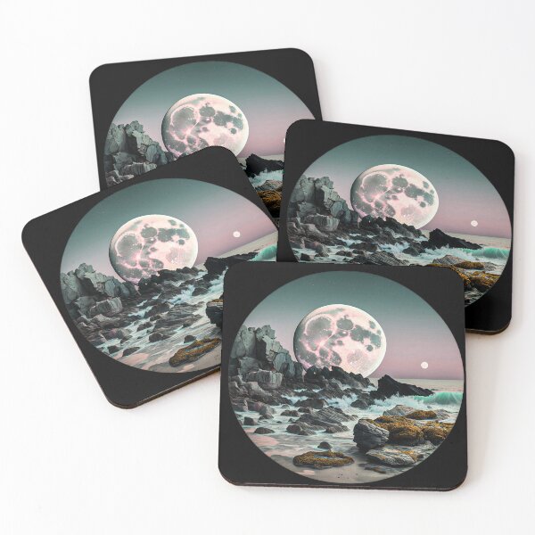 Item preview, Moons over the sea  designed and sold by Deborah Regan.