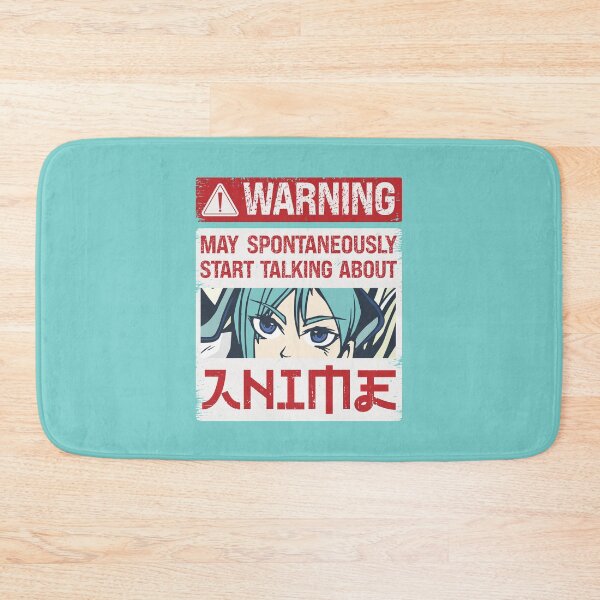 Item preview, Cute, Trendy and Funny Quote MAY SPONTANEOUSLY START TALKING ABOUT ANIME for Anime Lovers, Anime Cartoon Art and Anime Warning Saying. designed and sold by zenturtlemerch.