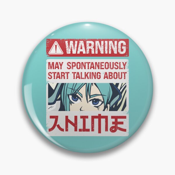 Item preview, Cute, Trendy and Funny Quote MAY SPONTANEOUSLY START TALKING ABOUT ANIME for Anime Lovers, Anime Cartoon Art and Anime Warning Saying. designed and sold by zenturtlemerch.