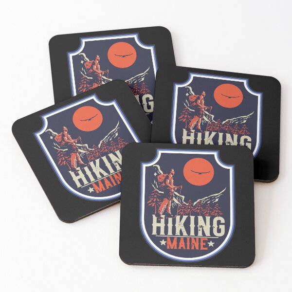 Item preview, Hiking adventure wild retro exploring Maine designed and sold by HomeCoquette.