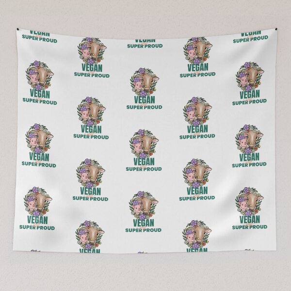 Item preview, Vegan and Super Proud designed and sold by SerenaBliss.