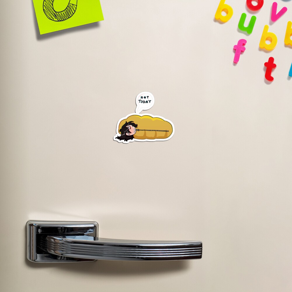 Not today Magnet