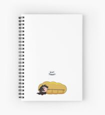 Not today Spiral Notebook