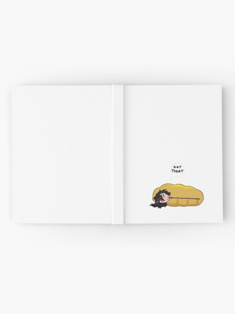 Alternate view of Not today Hardcover Journal