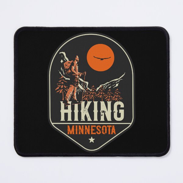 Item preview, Hiking adventure wild retro exploring Minnesota designed and sold by HomeCoquette.
