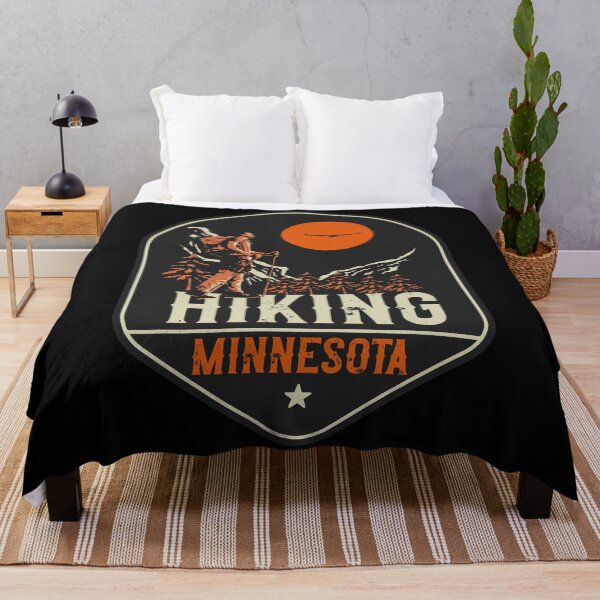 Item preview, Hiking adventure wild retro exploring Minnesota designed and sold by HomeCoquette.