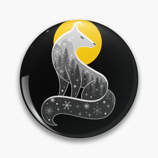 Item preview, The Fox winter  Under the Moon designed and sold by dillinka.