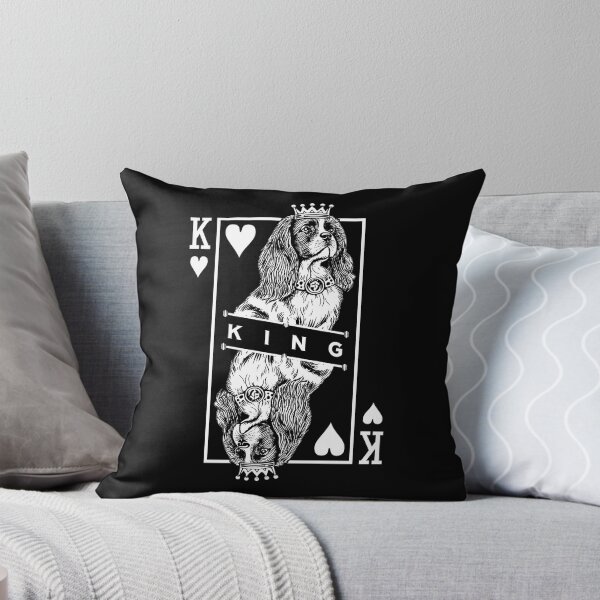 Item preview, English Toy Spaniel King Of Hearts Funny Dog Lover Pop Art designed and sold by GrandeDuc.