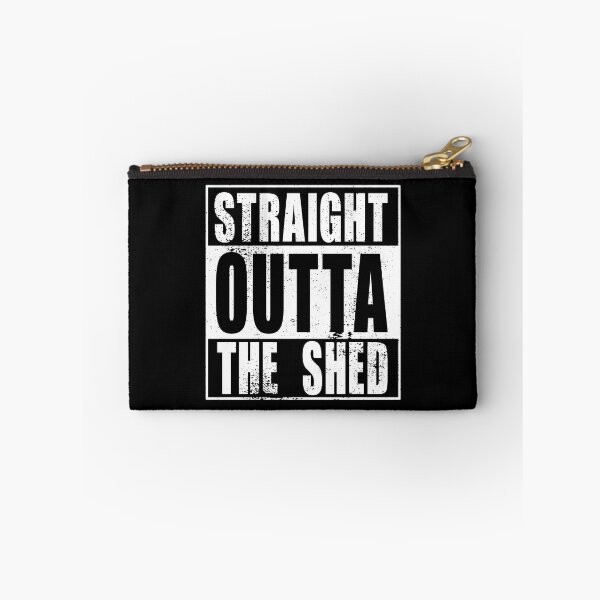 Item preview, Straight Outta The Shed (white) designed and sold by SolidEarthArt.