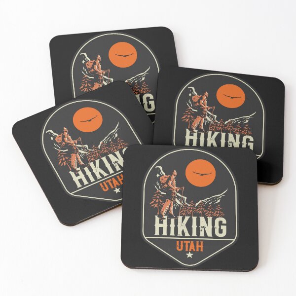 Item preview, Hiking adventure wild retro exploring Utah designed and sold by HomeCoquette.