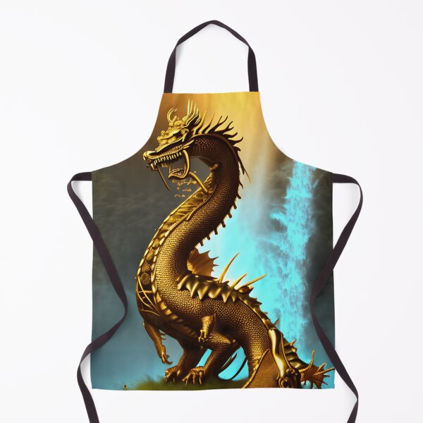 Item preview, Golden dragon waterfall designed and sold by Itzjustlife.