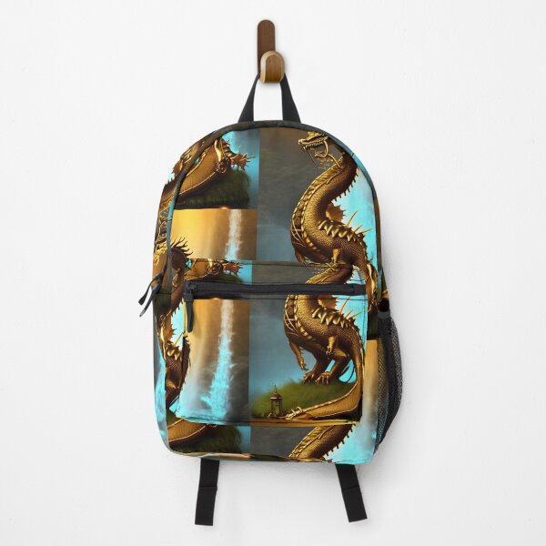 Item preview, Golden dragon waterfall designed and sold by Itzjustlife.