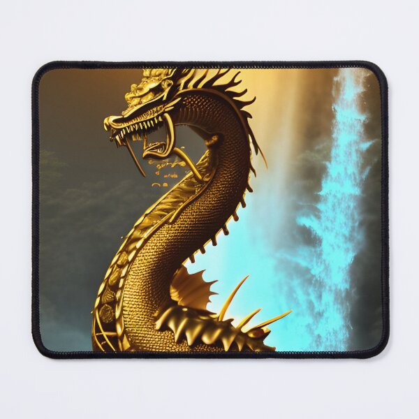 Item preview, Golden dragon waterfall designed and sold by Itzjustlife.