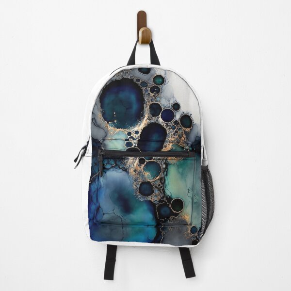 Item preview, Fizzy Sensation - Abstract Alcohol Ink Resin Art designed and sold by inkvestor.