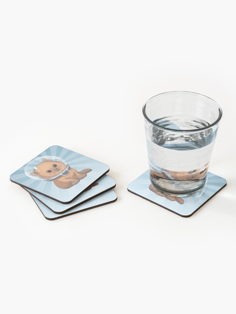 Alternate view of Keep Calm Kitty Coasters (Set of 4)
