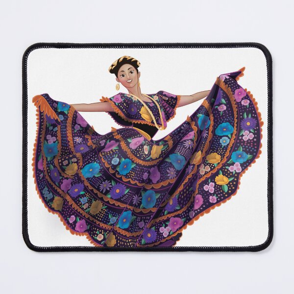 Item preview, Folklorico Dancer designed and sold by Purpleblueberry.