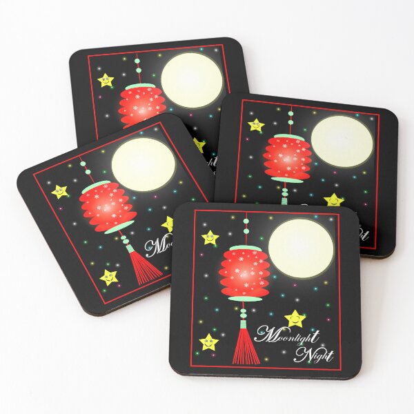 Item preview, Moonlight night  designed and sold by Shirley cute art .