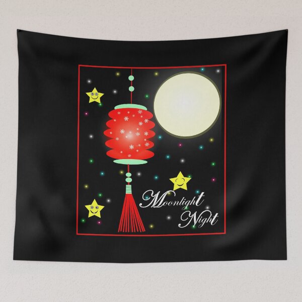 Item preview, Moonlight night  designed and sold by Shirley cute art .