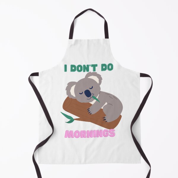 Item preview, I don't do mornings | designed and sold by YS-Prints.