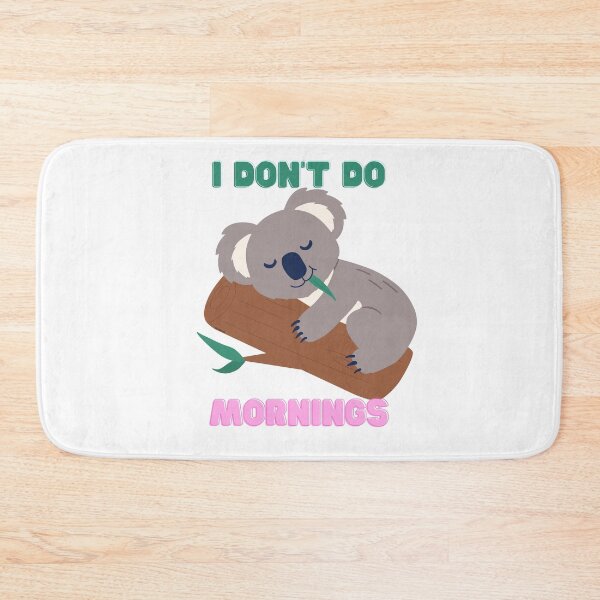 Item preview, I don't do mornings | designed and sold by YS-Prints.