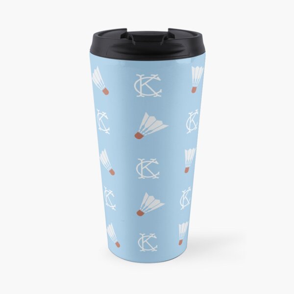 KC Pattern - Shuttlecocks Travel Mug