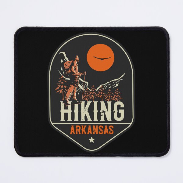 Item preview, Hiking adventure wild retro exploring Arkansas designed and sold by HomeCoquette.