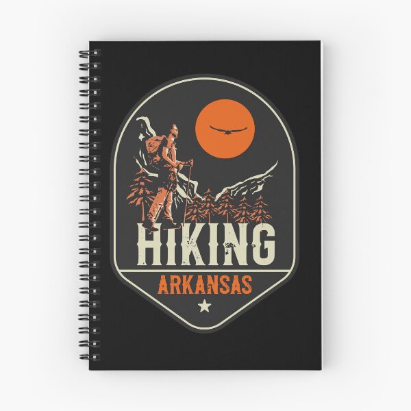 Item preview, Hiking adventure wild retro exploring Arkansas designed and sold by HomeCoquette.
